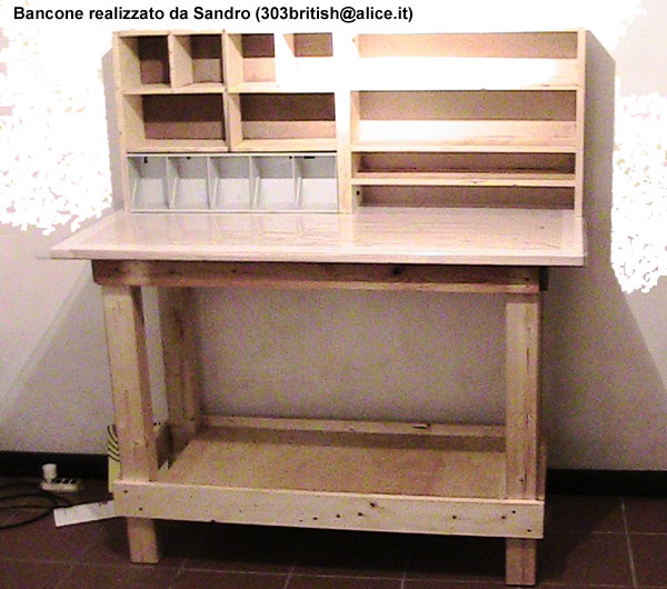 Da un progetto tutto american Progetto banco da lavoro